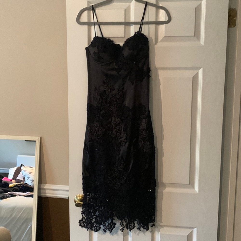 Celo Moda Black slip dress. Size Medium.